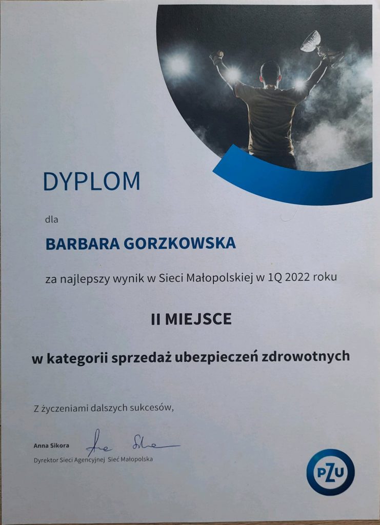 II miejsce